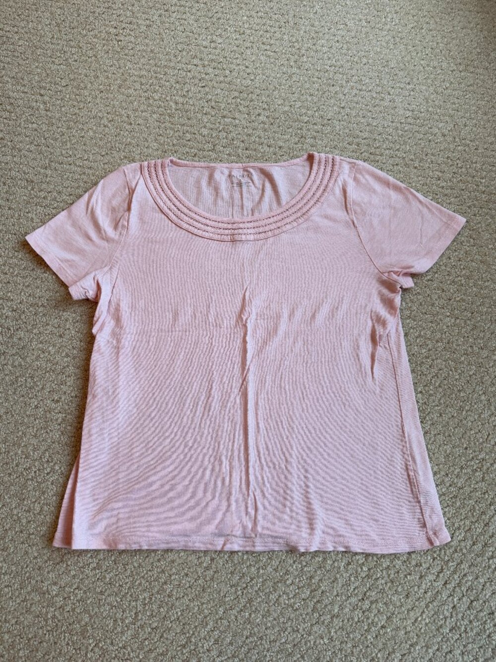 Talbots Short Sleeve Tee -- Large